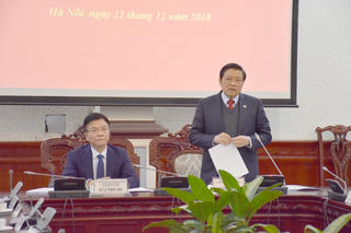 Kiểm tra tại Bộ Tư pháp về công tác thu hồi tài sản tham nhũng