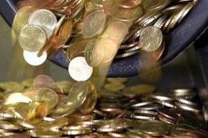 Đổi tiền xu thành tiền giấy ở đâu?