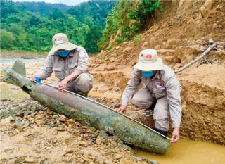 Quảng Trị: Phát hiện 2 quả bom nặng hơn 567kg