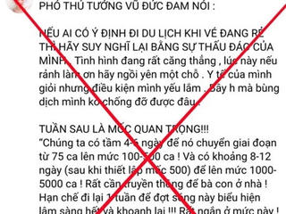 Xử phạt các trường hợp thông tin sai sự thật trên mạng xã hội