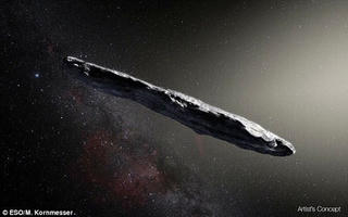 Thiên thạch hình điếu xì gà khổng lồ du hành từ một hệ Mặt trời khác