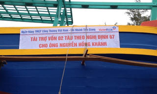 VietinBank điều chỉnh lãi suất hỗ trợ ngư dân
