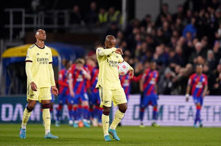 Arsenal thua tan nát 0-3 trước Crystal Palace
