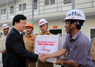 Chuẩn bị động thổ công trình Nhà Quốc hội Lào