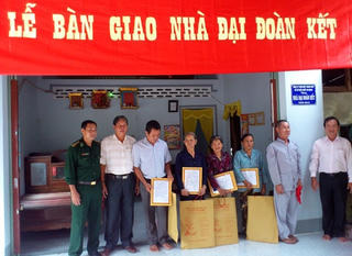 Xây nhà đại đoàn kết - cách làm hay từ An Giang