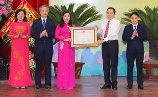 MTTQ tỉnh Thanh Hóa đón nhận Huân chương Độc lập hạng Nhất