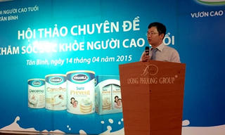 Vinamilk chăm sóc sức khỏe người cao tuổi TP.Hồ Chí Minh, Long An