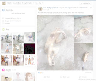 Thêm một đối tượng giết khỉ để nhậu rồi đăng facebook