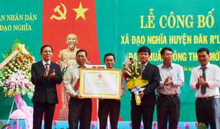 Xã đầu tiên của tỉnh Đắk Nông đạt chuẩn nông thôn mới