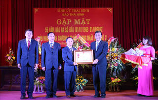 Báo Thái Bình tròn 55 tuổi