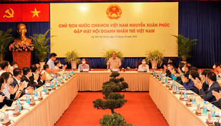 Chủ tịch nước Nguyễn Xuân Phúc: Tự hào thế hệ doanh nhân trẻ Việt Nam