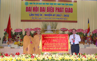 Đại hội đại biểu Phật giáo Tiền Giang lần thứ 9