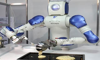 Đầu bếp robot thu hút thực khách cho nhà hàng