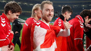 Eriksen có thể dự khán trận Đan Mạch - Bỉ tại vòng bảng Euro
