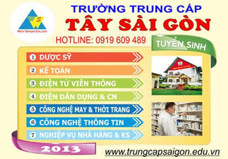Trường Trung cấp Tây Sài Gòn: 90% sinh viên tốt nghiệp có việc làm