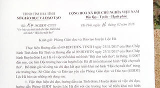 Sở GD&ĐT Hà Tĩnh yêu cầu làm rõ về sự cố nổ bình gas