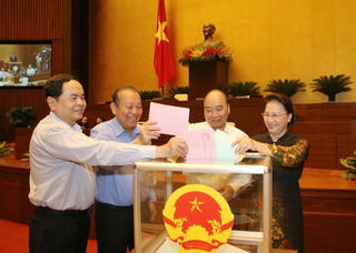 Chủ tịch Quốc hội Nguyễn Thị Kim Ngân được bầu Chủ tịch Hội đồng bầu cử Quốc gia