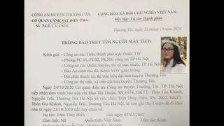 Hà Nội: Nữ sinh viên Học viện Ngân hàng mất tích bí ẩn khi đi học về