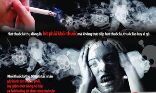 Hút thuốc lá thụ động: Nỗi ám ảnh nơi công cộng