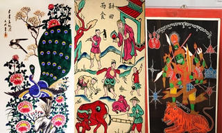 5 dòng tranh dân gian hội tụ
