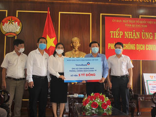Quảng Nam: Tiếp nhận 9 tỷ đồng ủng hộ phòng, chống dịch Covid-19