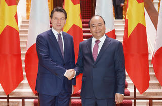 Đưa kim ngạch thương mại Việt Nam - Italia lên 10 tỷ USD