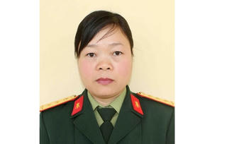 Nữ quân nhân với tấm lòng thơm thảo