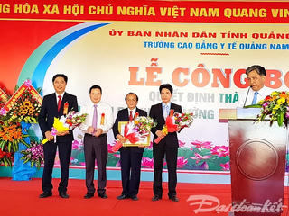 Thành lập BVĐK Trường Cao đẳng Y tế Quảng Nam