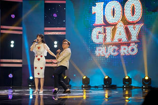 Giữa tin đồn mang thai, Hari Won vẫn miệt mài chạy show