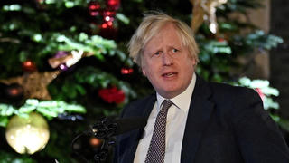 Thủ tướng Anh Boris Johnson lạc quan mang chợ Giáng sinh đến Phố Downing 