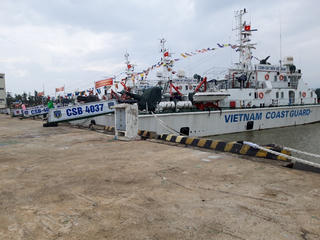 Cảnh sát biển 2 khai mạc hội thi tàu tốt năm 2021