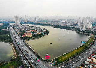 Khánh thành đường vành đai 3 đi thấp qua hồ Linh Đàm