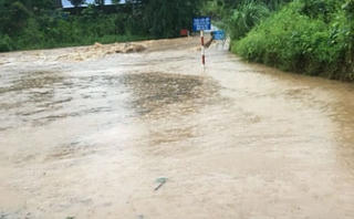 Mưa lũ gây nhiều thiệt hại tại Thái Nguyên