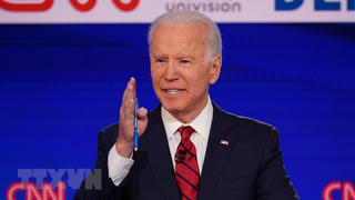 Ông Joe Biden chiến thắng cuộc bầu cử sơ bộ tại Hawaii