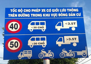 ​Bình Dương: Tháo gỡ gần 450 biển hạn chế tốc độ