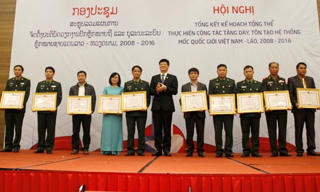 5 năm, tôn tạo 160 hệ thống mốc quốc giới, cọc dấu Việt - Lào