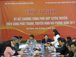 MT Hải Phòng: Phối hợp tuyên truyền trên sóng phát thanh và truyền hình