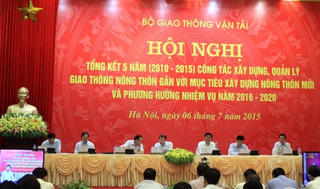 Đẩy mạnh phát triển giao thông nông thôn gắn với xây dựng Nông thôn mới