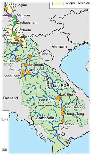 Thủy điện ảnh hưởng sinh kế người dân lưu vực sông Mê Công