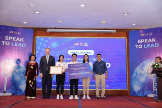 Đội An Giang trở thành quán quân hùng biện tiếng Anh 'Speak to Lead'