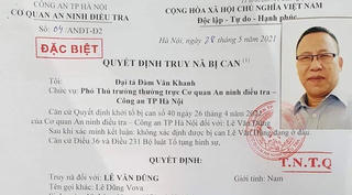 Bắt giữ đối tượng Lê Dũng Vova chống phá nhà nước