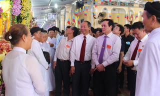 Đại lễ Hội yến Diêu Trì Cung của tôn giáo Cao Đài