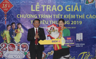 Trúng 500 triệu đồng khi gửi tiết kiệm dịp Tết tại BIDV