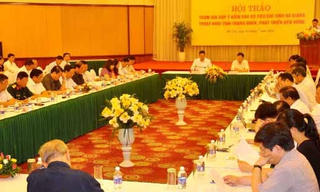 Nghiệm thu dự án xây dựng chỉ dẫn địa lý cho sản phẩm cam sành Hà Giang