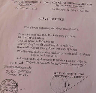 Quân khu 9 lên tiếng vụ ‘Học viên tố công ty dạy nghề lừa đảo’