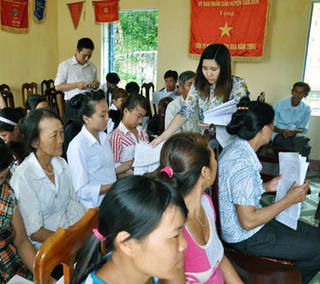 Trợ giúp nông dân nâng cao kiến thức pháp luật