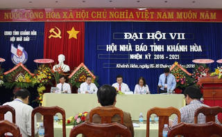 Khai mạc Đại hội Hội Nhà báo tỉnh Khánh Hòa lần thứ 7