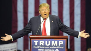 Tỷ phú Donald Trump đang dẫn đầu trong các ứng viên đảng Cộng Hòa