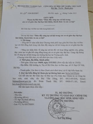 Chuyện lạ ở Bộ Giáo dục và Đào tạo – Bài 2: Vụ trưởng, vụ phó đổ lỗi cho cấp dưới