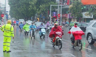 Bắc Bộ vẫn có mưa trên diện rộng